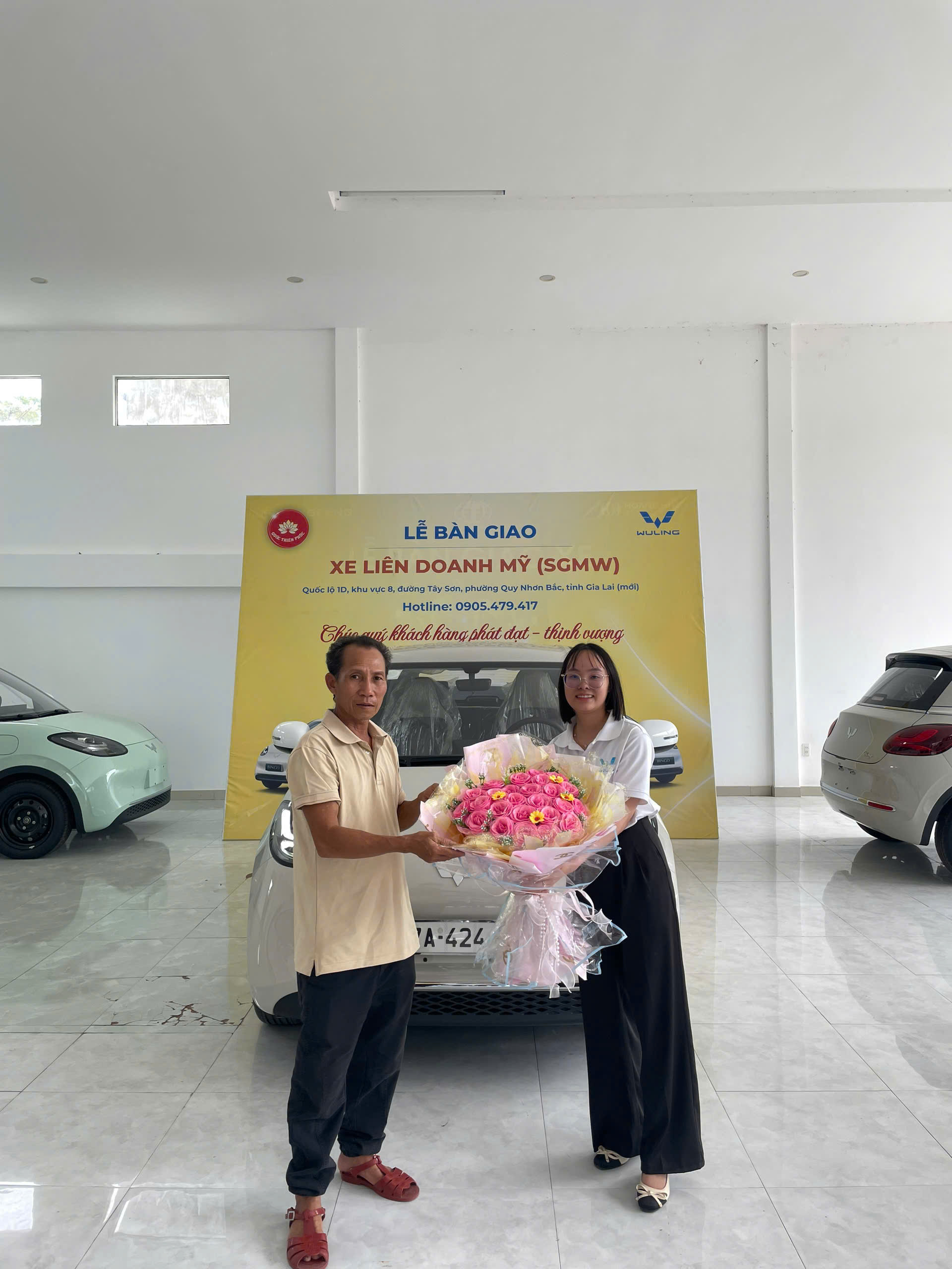 Khách Trung mua bingo